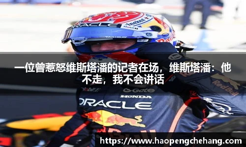 一位曾惹怒维斯塔潘的记者在场，维斯塔潘：他不走，我不会讲话